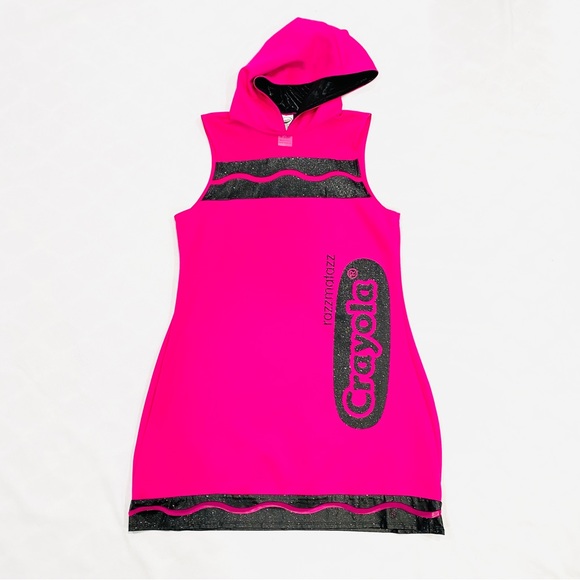 Crayola Other Crayola Razzmatazz Crayon Hooded Costume Dress Poshmark